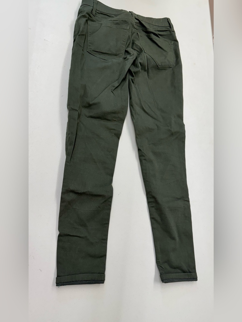 LuLaRoe Women's Skinny Jeans in Olive Green - Picture 3 of 3